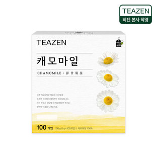 韩国直邮teazen洋甘菊茶chamomile养生饮品1g*100包