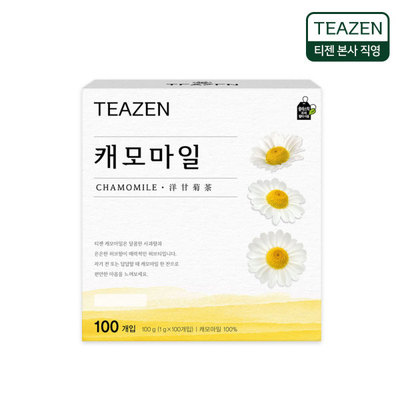 韩国teazen洋甘菊茶1g*100包