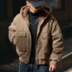 新款 棉衣外套男2026冬季 宽松连帽座山雕棉服夹克 阔版 加厚保暖短款