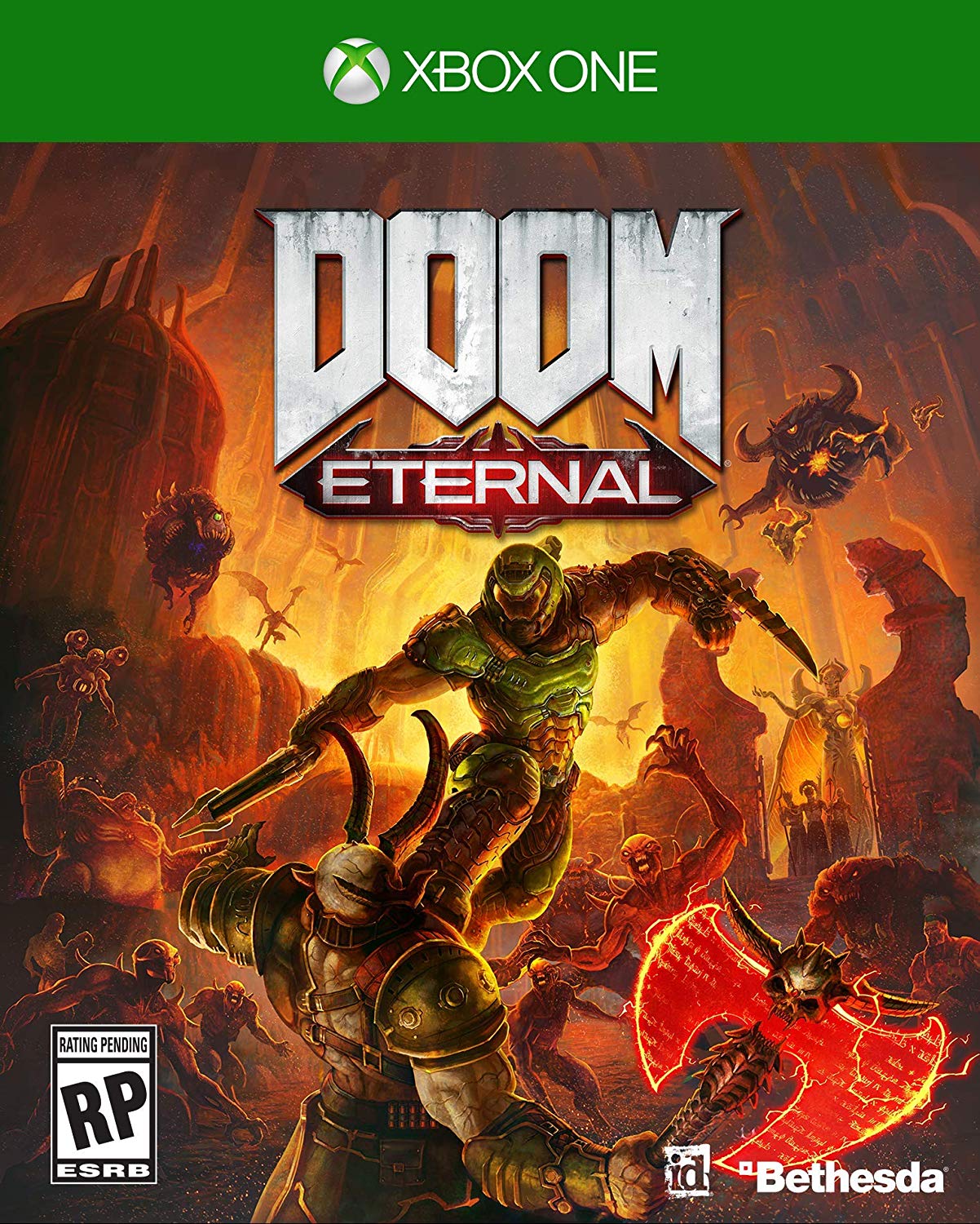 XBOX ONE毁灭战士永恒 Doom Eternal中文 XBOXONE数字下载版