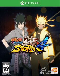 英文 XBOXONE 火影忍者 究极风暴4 XBOX ONE 数字下载版 双人游戏