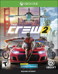 中文 XBOX ONE 飙酷车神2 法外之徒 XBOXONE The Crew 数字下载版