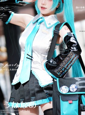 天羽川firefirst初音未来单肩包斜跨大容量学生女男正版联名代销