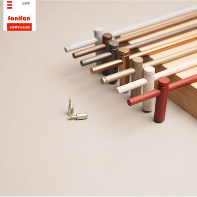 8mm铝合金圆管护栏木柜围栏护栏档杆多功能装饰杆支撑杆极简档杆