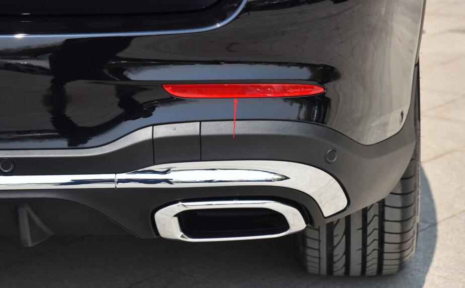 适用于20-23年新款奔驰GLC后杠灯GLC260 GLC300L 43红色反光片 板