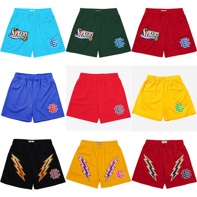 2024 New Summer Eric Emmanuel Men's Running Shorts Sports Ru