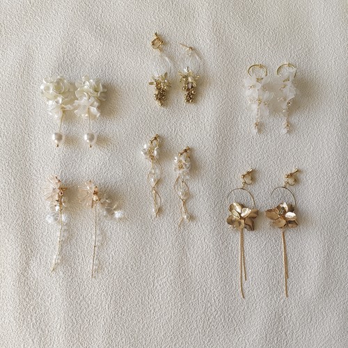 kari show小众手作ins风日杂感日网同款温柔千金风长流苏合集耳饰