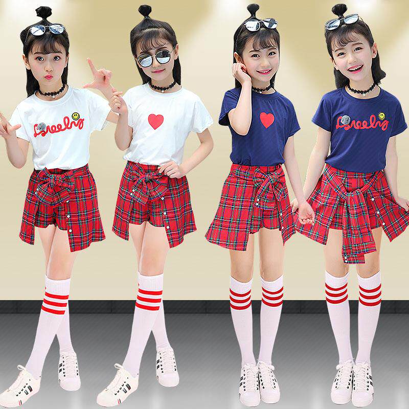 college student children kindergarten Korean Edition Hip hop Hip hop Jazz dance clothing suit costume Cheerleadingin the Women's clothing/Boutique , Costume/National costume/Stage costumes , National costume/Costumes  category - from Buy2taobao.com to provide professional Taobao agent buy service