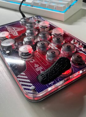 hitbox街机键盘配件树莓派街霸6拳皇摇杆格斗游戏switch PS45