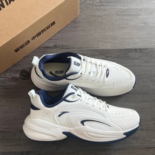 女鞋 安踏ACE老爹鞋 2025春季 新款 子 复古厚底休闲鞋 关晓彤同款