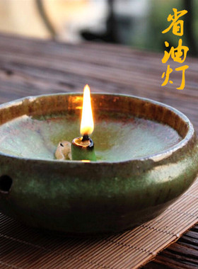 原创全手工夹层注水宋代酥油灯