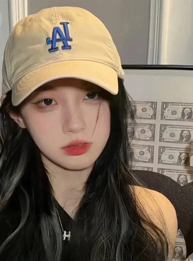 MLB帽子男女情侣NY大标刺绣防晒经典百搭遮阳可调节棒球帽CP6601