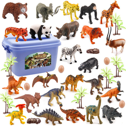 儿童动物世界恐龙玩具套装仿真