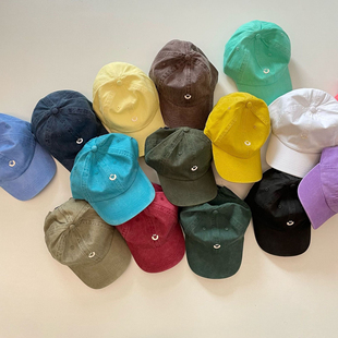 韩国儿童鸭舌帽夏男童女童帽子宝宝中大童棒球帽防晒帽遮阳帽潮