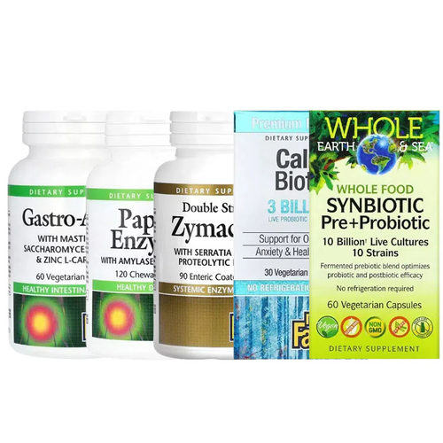 Natural Factors舒缓ReliefBiotic IB乳香胶布拉酵母菌左旋肌肽锌
