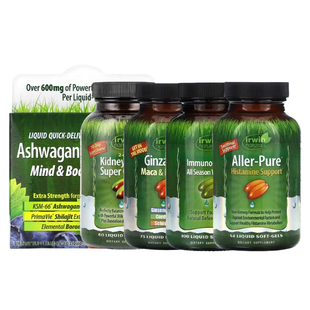 Irwin Naturals Kidney & Liver Detox Blood Refresh组Cleanse胺