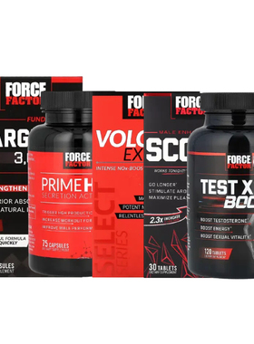 Force Factor育SCORE亨Performance宾and Libido Intensifier XXL