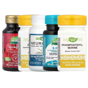 Nature's Way sustained Focus PS Neuromins GABA 银杏 5-HTP