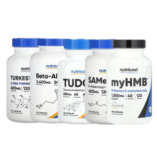 Nutricost表现提升myHMB牛磺熊TUDCA去氧胆β-丙氨酸SAMe土克甾酮