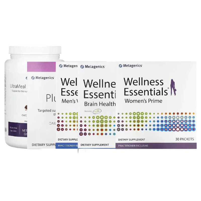 Metagenics多维生Wellness Essentials平衡产前BRAIN营养包氨基酸