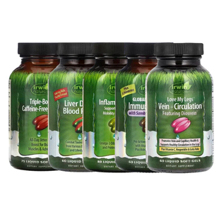 Irwin Naturals全季节Immuno-Shield Aller-Pure Inflamma-Less