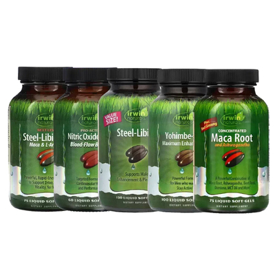 Irwin Naturals男Potency性Wood前Yohimbe-Plus列腺Prosta-Strong