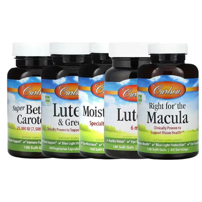 Carlson叶黄素胡萝卜素DHAEYES