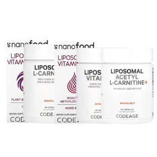 CodeAge甲基叶酸B复合物脂质体D3维生素B12乙酰L-肉碱E+K2 C+软糖