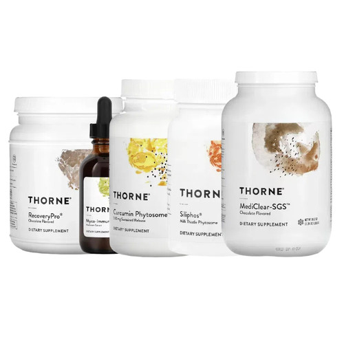 Thorne悦恩Siliphos水飞蓟RecoveryPro Daily Greens Plus S.A.T.