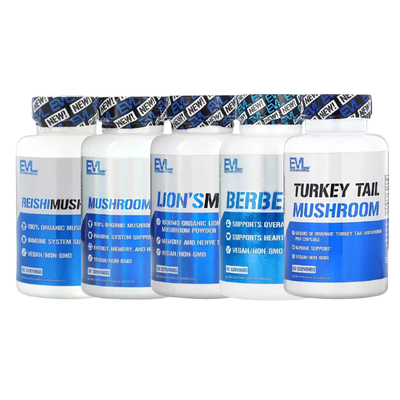 EVLution Nutrition含BioPerine姜黄素Turmeric 1500喜来芝小檗碱