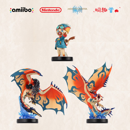 任天堂Amiibo怪物猎人物语3手办