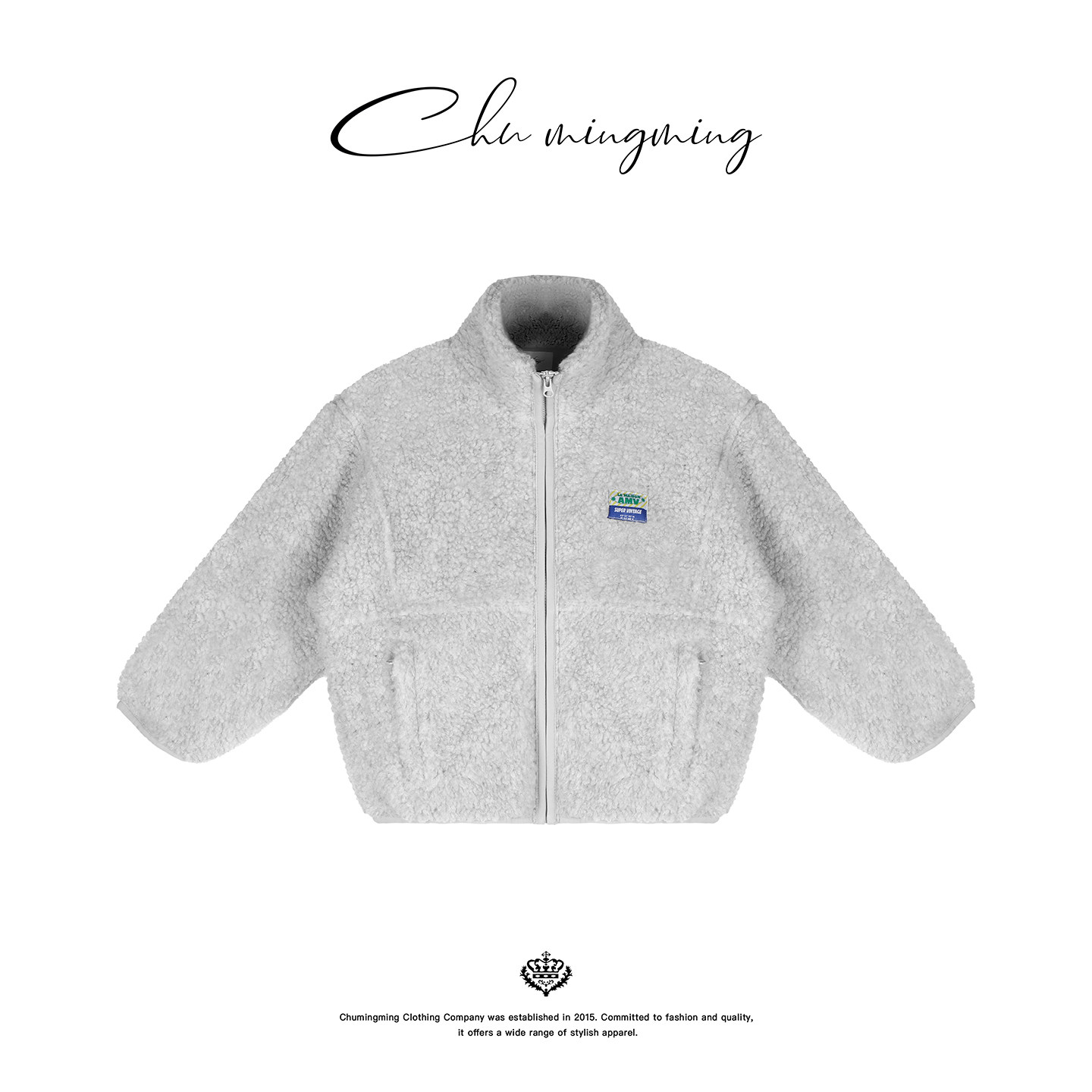 CHU楚妞[软絮]AMV同源摇粒绒立领儿童版短外套2025冬季新款上衣,童装/婴儿装/亲子装,普通外套,淘宝优惠券,粉丝福利购,淘宝优惠卷