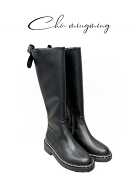 [CHU/2025SSNEW]原创设计小香骑士靴XZ50