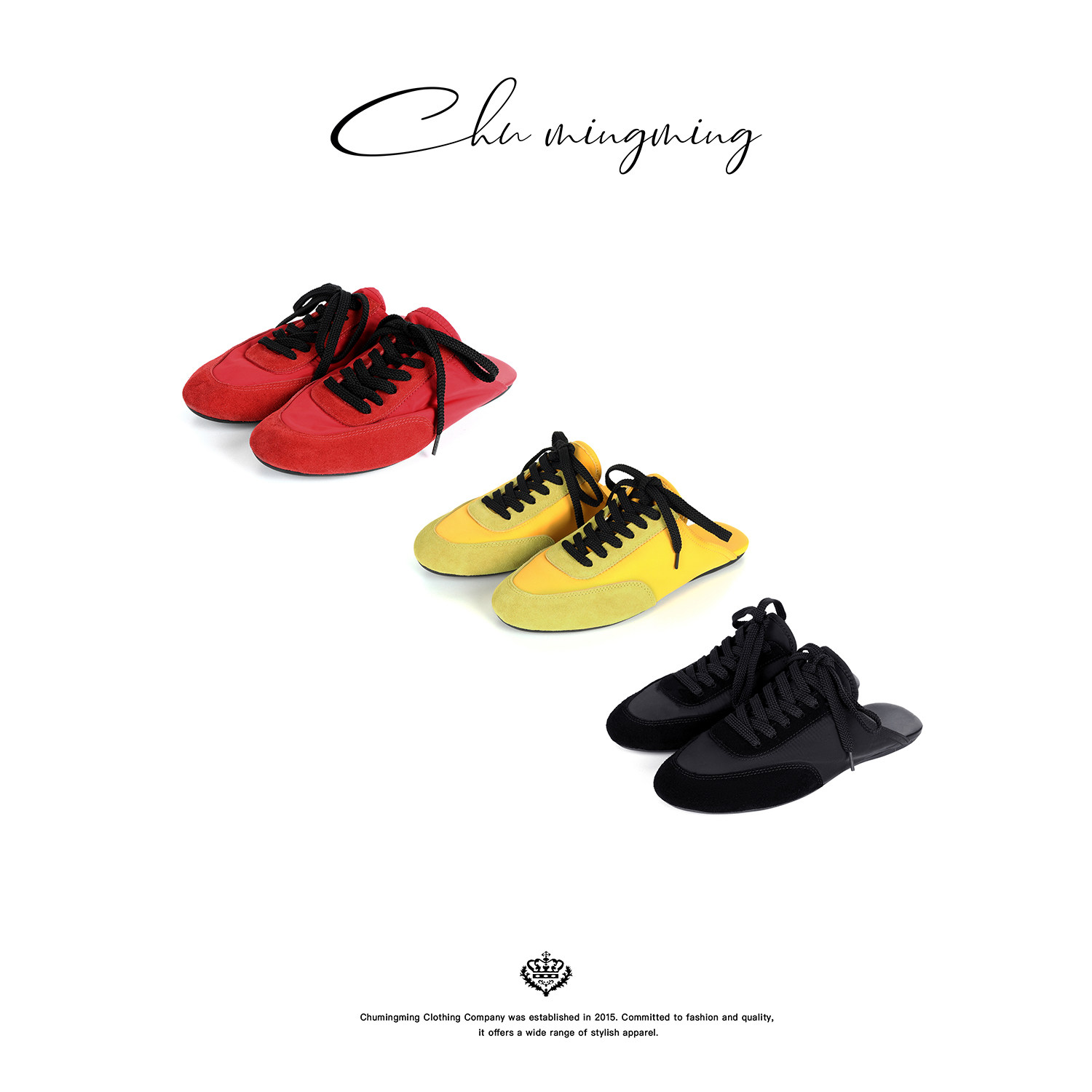 CHU楚妞牛反绒真皮圆头休闲运动鞋春季新款女一脚蹬德训鞋子,女鞋,时尚休闲鞋,淘宝优惠券,粉丝福利购,淘宝优惠卷