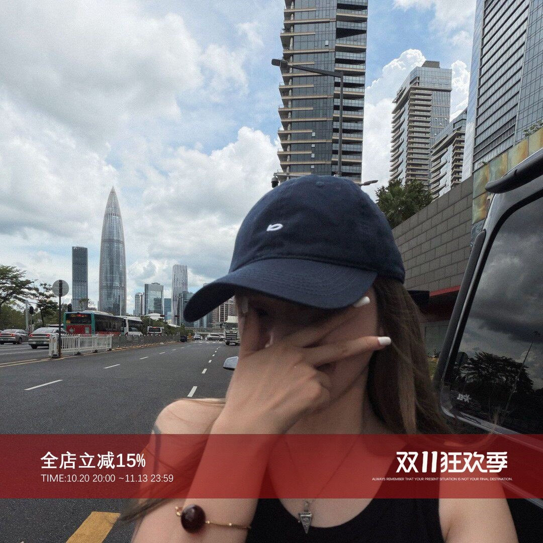 O帆布帽日系遮阳帽休闲棒球帽