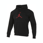 正品 FD7466 耐克男子JORDAN简约运动休闲连帽针织舒适卫衣套头衫