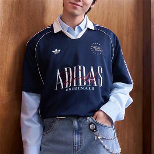 adidas三叶草 男子潮流时尚经典运动休闲POLO领短袖T恤KY2192