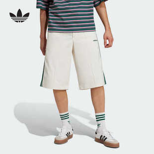 透气经典 Adidas 阿迪达斯正品 三叶草男士 JC6523 宽松运动休闲短裤