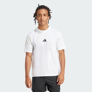 adidas阿迪 男子经典时尚简约运动休闲圆领短袖T恤JF1092 LC8174