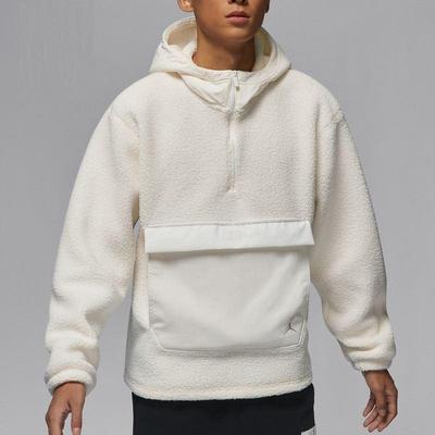 耐克男装半拉链连帽套头卫衣