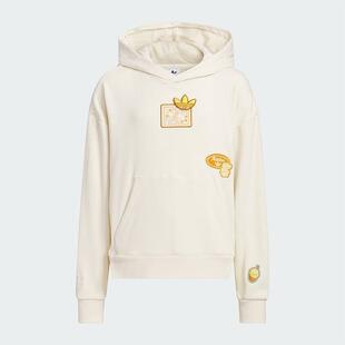 adidas阿迪大童装 舒适休闲运动连帽卫衣JC6820 潮流时尚