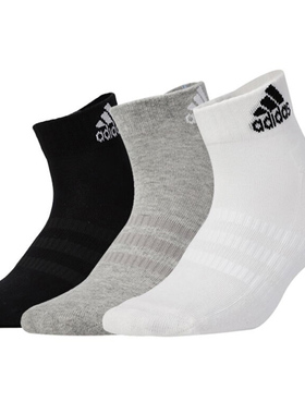 阿迪达斯毛巾底男女袜休闲运动袜DZ9364 DZ9368 DZ9389 DZ9365