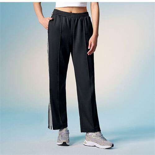 三叶草女裤经典条纹运动长裤