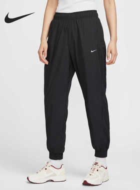 Nike/耐克正品女士梭织透气跑步运动休闲束脚长裤FV7661-010