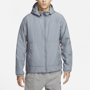 FIT男子连帽保暖休闲运动短款 正品 耐克 THERMA 084 棉服FB7545