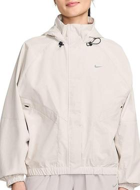 Nike耐克女装 时尚舒适透气运动休闲连帽夹克外套FB7493-104