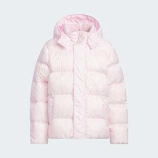 断码清仓/adidas三叶草童装 潮流时尚休闲可拆卸连帽羽绒服KH1796