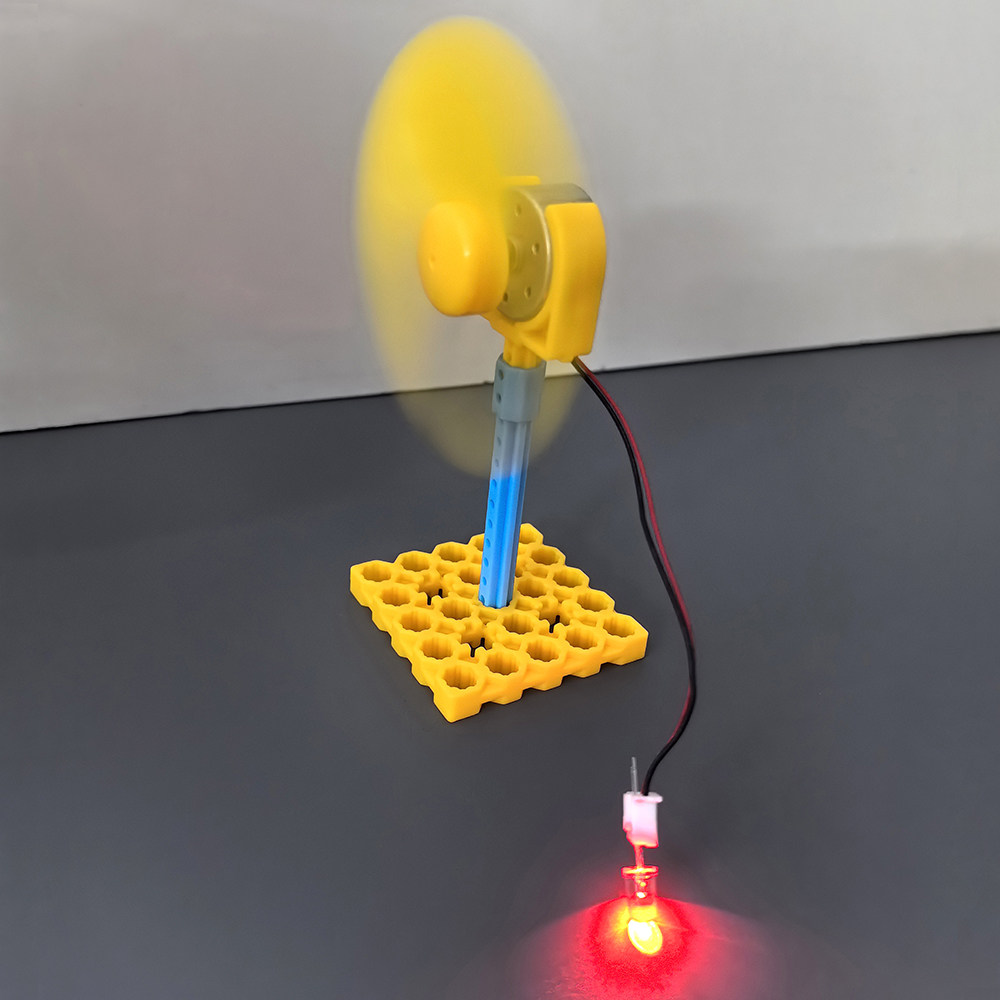 微型风力发电机模型DIY创客steam