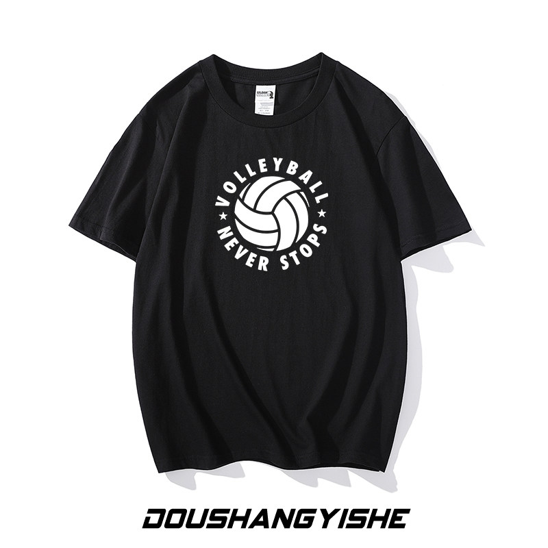 VOLLEYBALL排球夏季训练短袖衣服