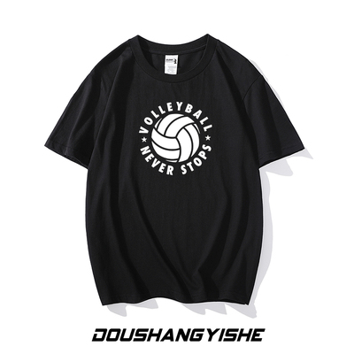 VOLLEYBALL排球夏季训练短袖衣服